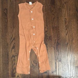 Kate Quinn organic cotton button up romper